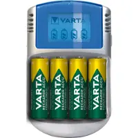 Varta Lcd-laturi Usb+4 Aa-paristoille 2600mah 12v