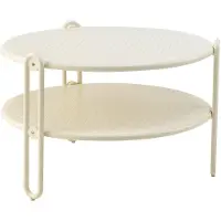 Brafab , Blixt sohvapöytä 65 cm Pearl White