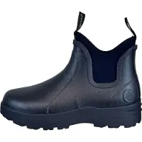 Avignon Unisex Sydney Jodhpurs Basic Black Rubber/Neoprene Kumisaappaat 44