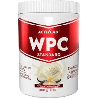 ActivLab WPC Stjaard heraproteiinikonsentraatti, Vaniljajäätelö - 500 g.