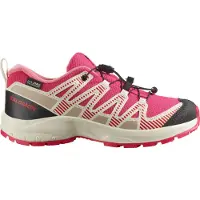 Salomon Kids' XA Pro V8 Waterproof Rouge Red/vanilla Ice/flamingo Pink Juoksukengät 37