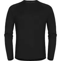 Urberg Men's Selje Merino-Bamboo Top Black Beauty Kerrasto yläosat Black Beauty L