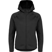 Hellner Women's Tech Fleece Hood Black Beauty Välikerrospuserot XXL