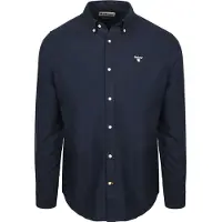 Barbour Oxtown Tailored Shirt - Navy - M