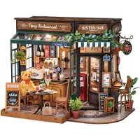 Robotime Miniatyyri dioraama - tee itse - Tipsy Ravintola DG167 - - - OneSize - Askartelusetit
