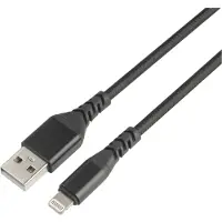 Dacota Platinum USB-Lightning Cable 3M, musta