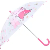 Pipsa Possu Sateenvarjo Rainy Days, Vaaleanpunainen