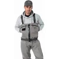 Guideline Driva Zip Breathable Stockingfoot Waders (Size: Large 9-11)