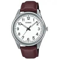 Casio Miesten kello MTP-V005L-7B4UDF Classic Valkoinen/Nahka Ø40 mm