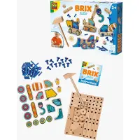 SES Creative Brix Junior - Construction Vehicles - Multi/patterned - ONE SIZE
