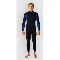 Rip Curl Trad 4/3 Mm Pitkähihainen Neopreenipuku Jossa Vetoketju Selässä