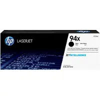 HP 94X riittoisa musta alkuperäinen LaserJet-värikasetti, 2800 sivua, Musta, 1 kpl