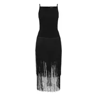 Inwear Charleeneiw Fest Fringe Dress - Black - 40
