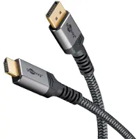 Goobay DisplayPort-HDMI-kaapeli, 4K 60 Hz