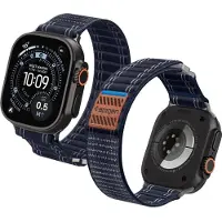 Spigen Fabric Band (hook-and-loop) - navy - Apple Watch 49mm/46mm/45mm/44mm