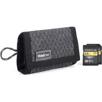Think Tank Secure Pocket Rocket Mini (Wallet with Strap: holds 4 CF/CFe or 6 SD/microSD) Slate Black muistikorttikotelo