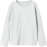 Name it Nkmvobbo Ls Nreg Top Noos - White - 146-152