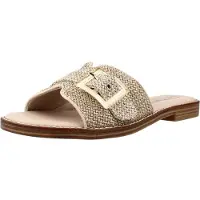Carmela for woman. 16325304-BEIGE Sandals 163253 beige (37), Flat, None, Casual