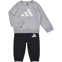 Adidas Treenipuku 'Essentials' harmaa / musta / valkoinen