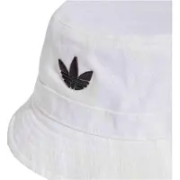Adidas Hattu 'Adicolor Trefoil' musta / valkoinen