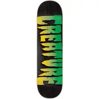 Creature Logo Stumps Assorted 8.25" Skeittilaudan dekki green Koko Uni