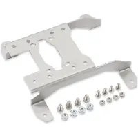 Aqua Computer D5 fan mount 120mm, kiinnitysrauta 120mm tuuletinpaikkaan, hopea