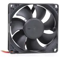 Alphacool ES 80mm, 80mm PWM-laitetuuletin, musta