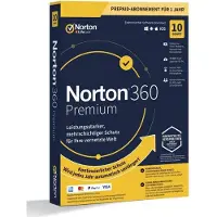 Norton 360 Premium 10 Laitetta – 75 GB Pilvitallennus ja Laitteiden Paikannus