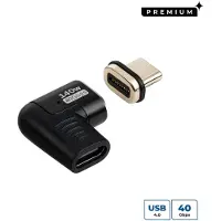 Microconnect Magnetic USB4 Gen 3x2 90 -sovitin 1100903, MC-USB4CCMF-MAGNETIC