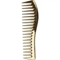 Jäneke Gold Line Wavy Comb for Gel Application kampa geelituotteiden levittämiseen 18,5 x 5 cm 1 kpl