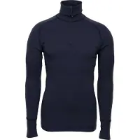 Brynje Unisex Arctic Zip Polo Shirt Navy Kerrasto yläosat Navy S