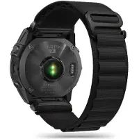 Tech-Protect Universaali Garmin Nylon Pro - hihna - 26mm - musta