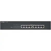 Lancom Systems – GS-1208P, Hallitsematon, Gigabit Ethernet (10/100/1000), Power over Ethernet -tuki, Telineasennus, 1U (61673)