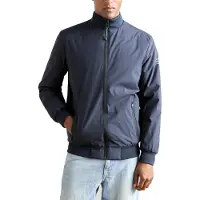 Ecoalf for man. MCMGAJKJAIME0050W25-161 Jacket Jaime navy (L), Casual, Recycled Polister, Sustainable