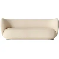 Ferm Living Rico 3-istuttava sohva Brushed - Off-White
