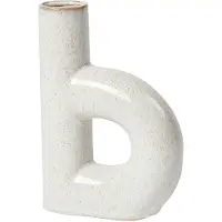 Broste Copenhagen Hector maljakko B Ø19 cm' Rainy day grey