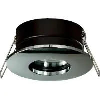 ACB Hera upotettava valaisin 82mm(70mm aukkoon) kromi LED GU10 IP54/IP20