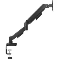 Deltaco – Monitor desk mount, mechanical spring, 17-32" 9 kg, black (ARM-534-B)