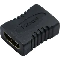Eletra HDMI F - HDMI F 2.0 adapteri, musta