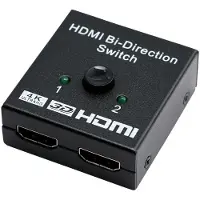 Eletra HDMI 2.0 2-Port Kaksisuuntainen kytkin