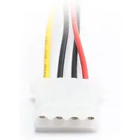 Eletra SATA 15P M - Molex 4P F 10Cm virtakaapeli