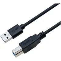Eletra USB 3.0 Am - BM 1M kaapeli, musta