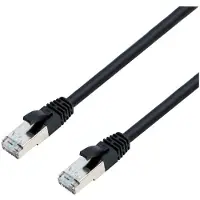 Eletra CAT8 S/FTP verkkokaapeli 7M, musta