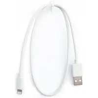Eletra USB-A - Lightning 0,5M kaapeli, valkoinen