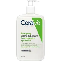 CeraVe Cleansers Hydrating Cream-to-Foam Cleanser vaahtoava puhdistusvoide normaalille ja kuivalle iholle 473 ml