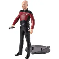 Noble Collection Star Trek: The Next Generation Bendyfigs taivutettava figuuri kapteeni Picard 19 cm