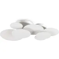 Ideal Lux Led Cloud, Valkoinen/opaali, Olohuone/ruokailutila, Metalli, Moderni