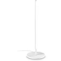 Ideal Lux Led pöytävalaisin Filo, Valkoinen/opaali, Olohuone/ruokailutila, Alumiini, Moderni