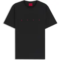 HUGO Dorosi 10266462 Red Lyhythihainen T-paita