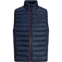 Jack & Jones Jjebradley Light Bodywarmer Collar Noos - Navy - S